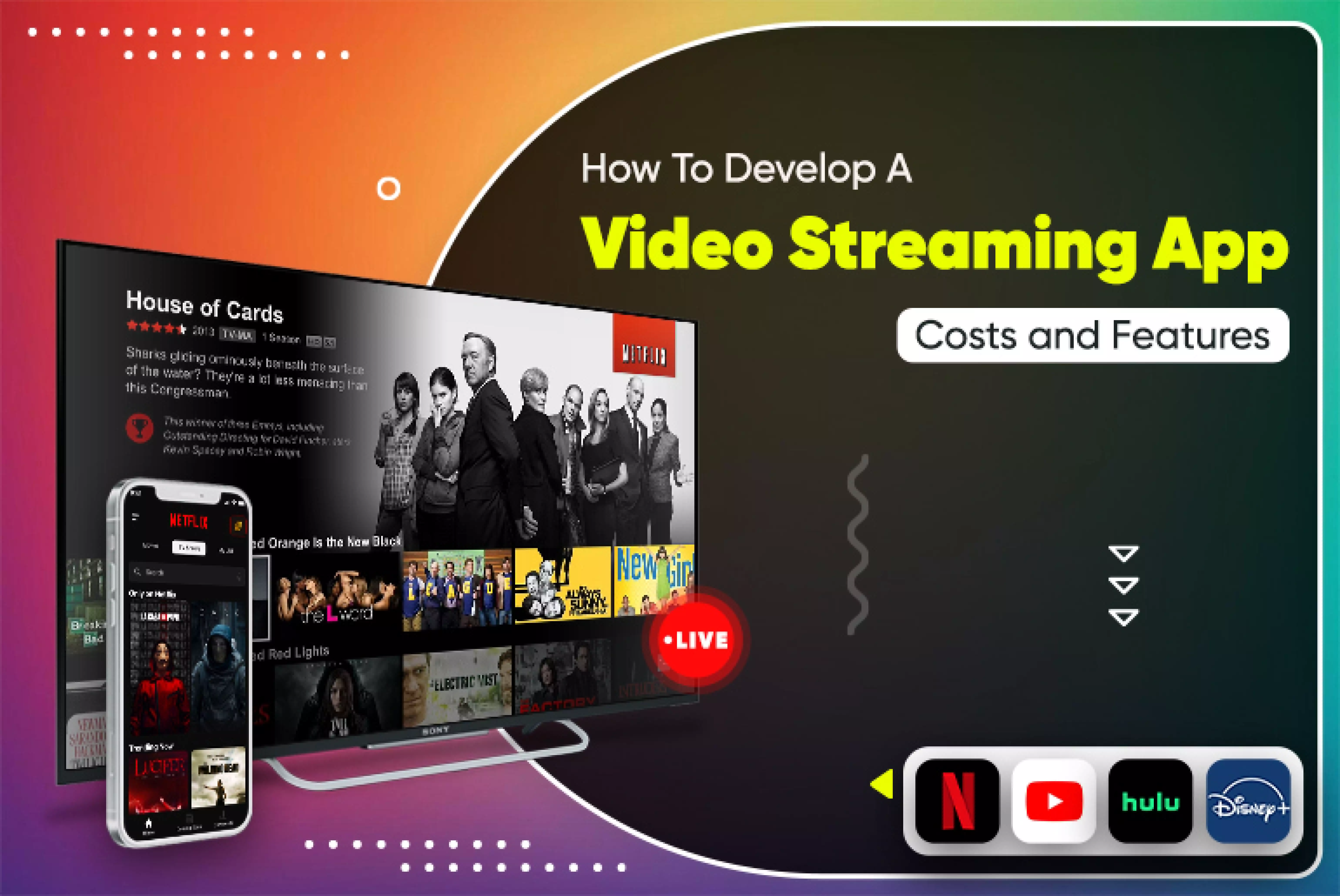 How To Develop A Video Streaming App -Costs and Features_Thum